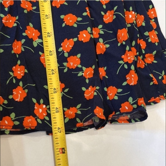 J Crew Flowy Tiered Midi Dress In Poppy Fields Size 0 - Picture 8 of 10